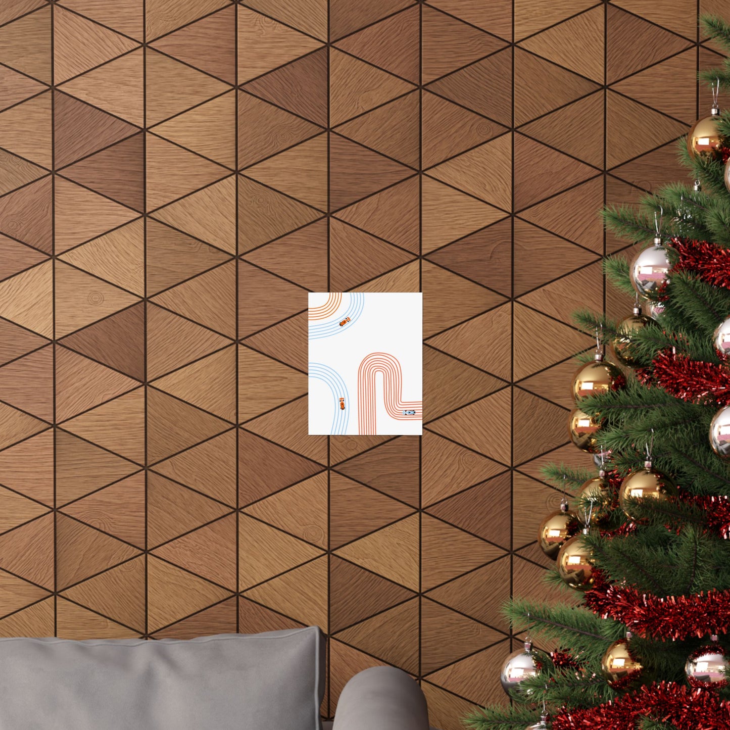McLaren F1 Matte Vertical Poster | F1 Giclée Art Print (US SIZING)