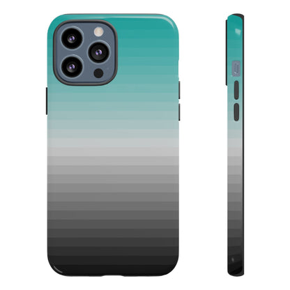Mercedes F1 Phone Case Pixelated Team Colors, Trendy F1 Gift, Formula 1 Gift, Cute F1 Phone Case