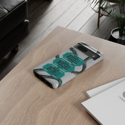 Mercedes F1 Phone Case Painted Ticket Stubs, Trendy F1 Gift, Formula 1 Gift, Cute F1 Phone Case