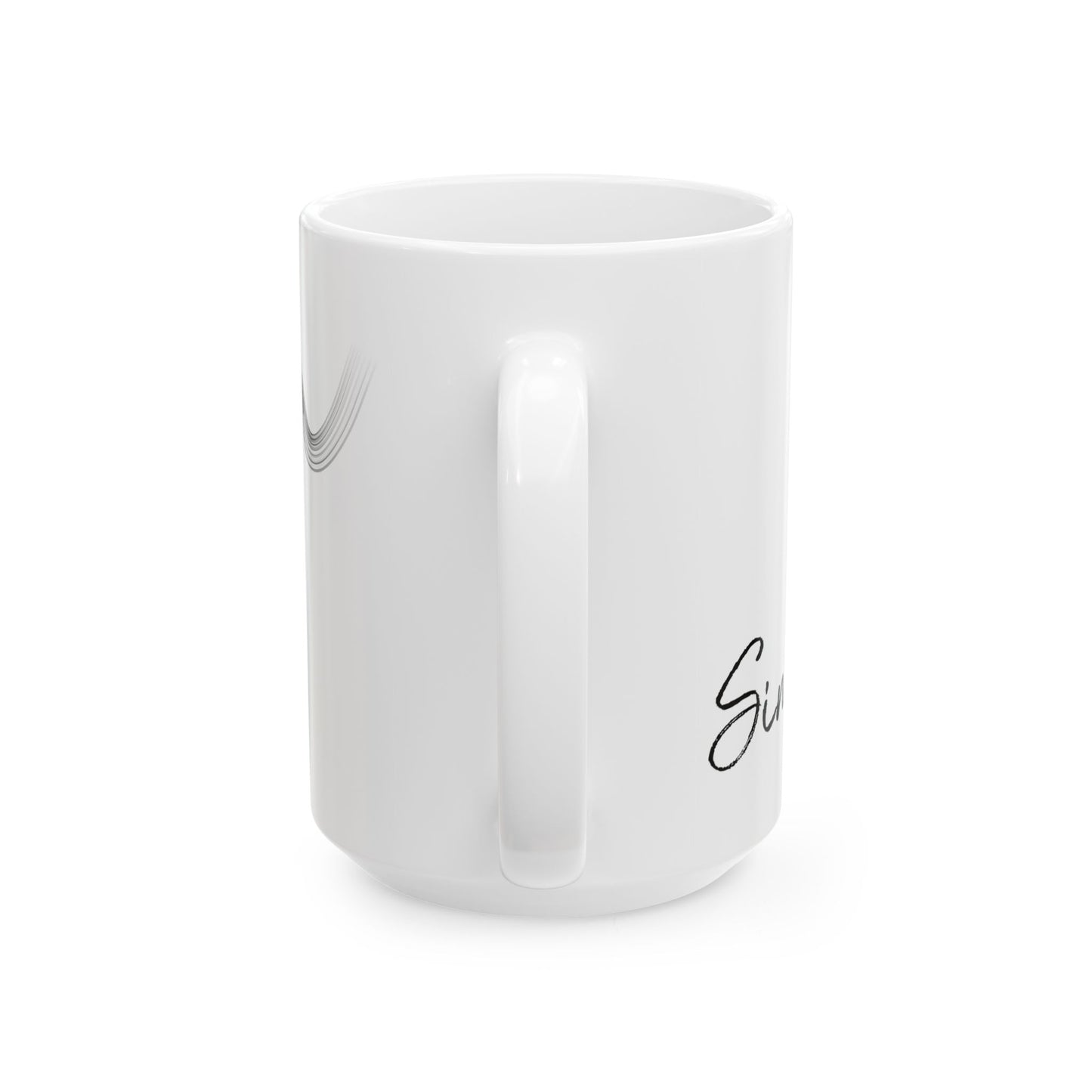 F1 Simply Lovely Mug with Track, Formula One Mug, Inspirational Ceramic Mug for Coffee Lovers