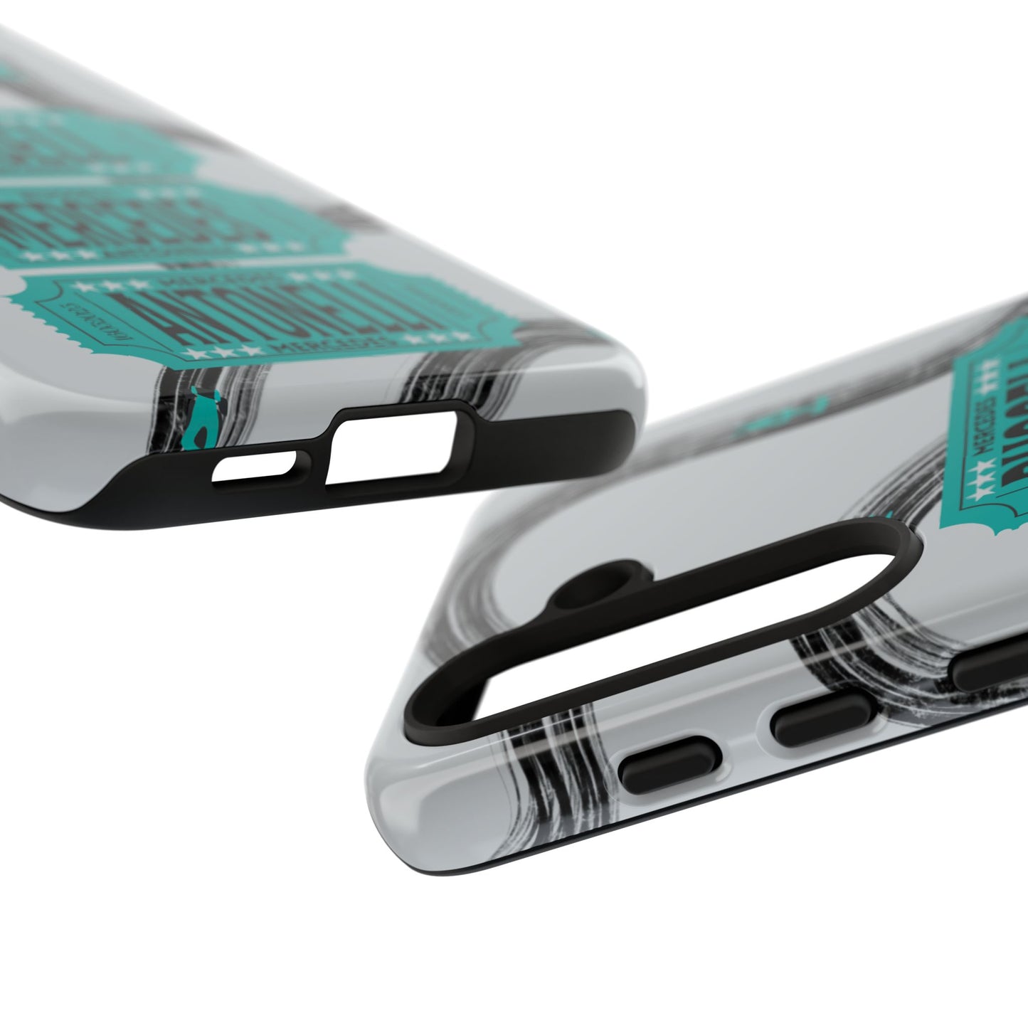 Mercedes F1 Phone Case Painted Ticket Stubs, Trendy F1 Gift, Formula 1 Gift, Cute F1 Phone Case