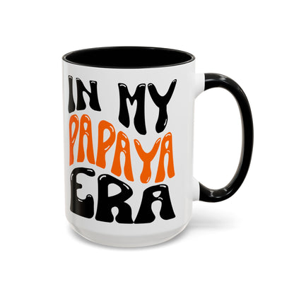 F1 McLaren In My Papaya Era Colored Mug_Accent Coffee Mug (11, 15oz)