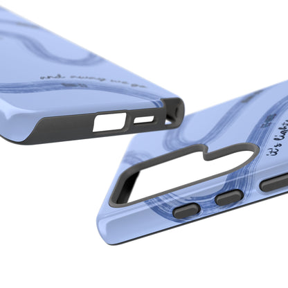 F1 Phone Case Monochrome Blue Painted "its lights out and away we go", Trendy F1 Gift, Formula 1 Gift, Cute F1 Phone Case, Phone Case