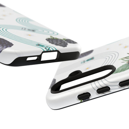F1 Mercedes and Blackberries Phone Case , Trendy F1 Gift, Formula 1 Gift, Cute Fruit F1 Phone Case, Unique Phone Case