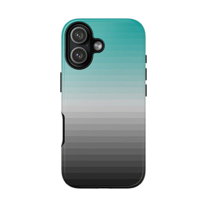 Mercedes F1 Phone Case Pixelated Team Colors, Trendy F1 Gift, Formula 1 Gift, Cute F1 Phone Case