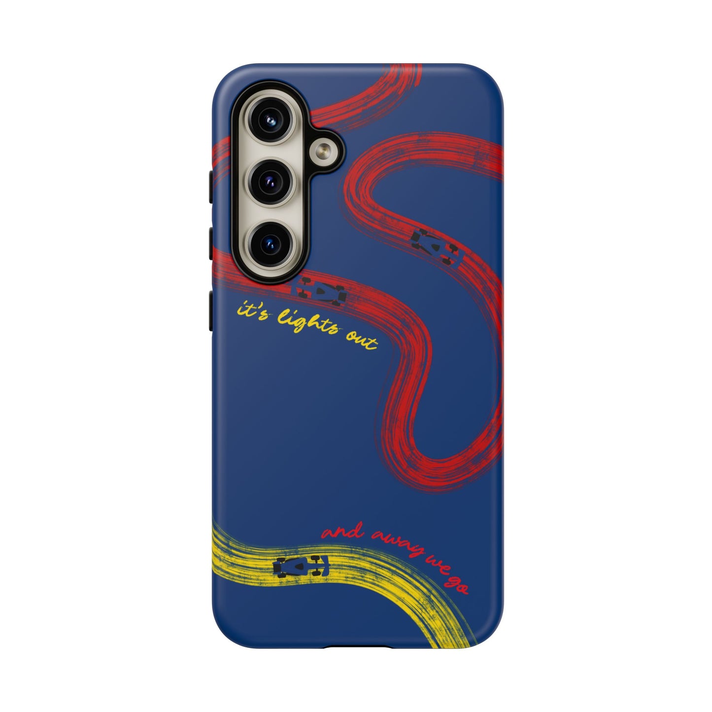 F1 Red Bull Racing Painted Track F1 Phone Case Design