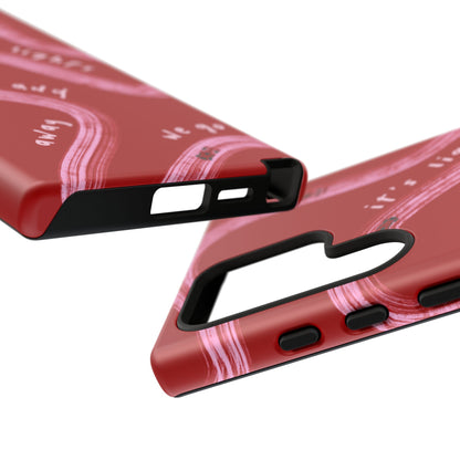 Red and Pink Lights Out F1 Phone Case Design, Trendy F1 Gift, Formula 1 Gift, Cute F1 Phone Case, Unique Formula One Phone Case