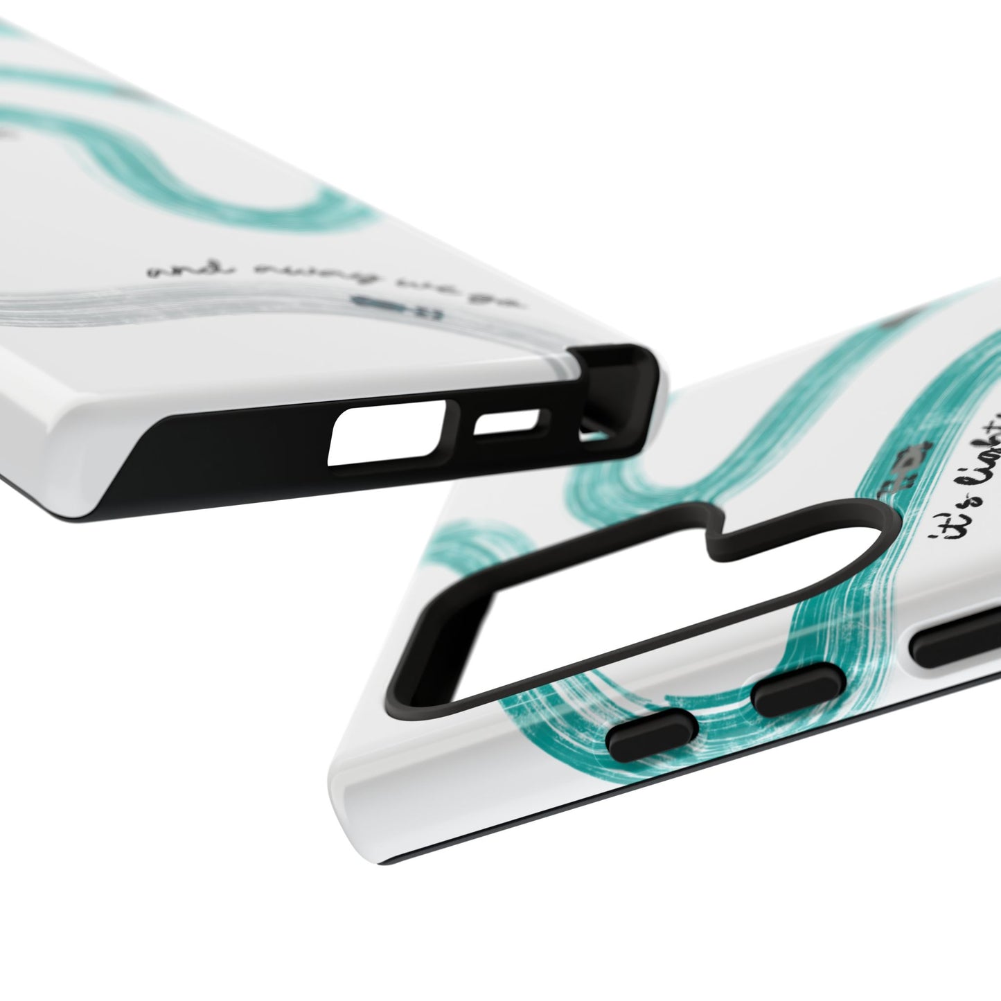 Mercedes F1 Phone Case Painted "its lights out and away we go", Trendy F1 Gift, Formula 1 Gift, Cute F1 Phone Case