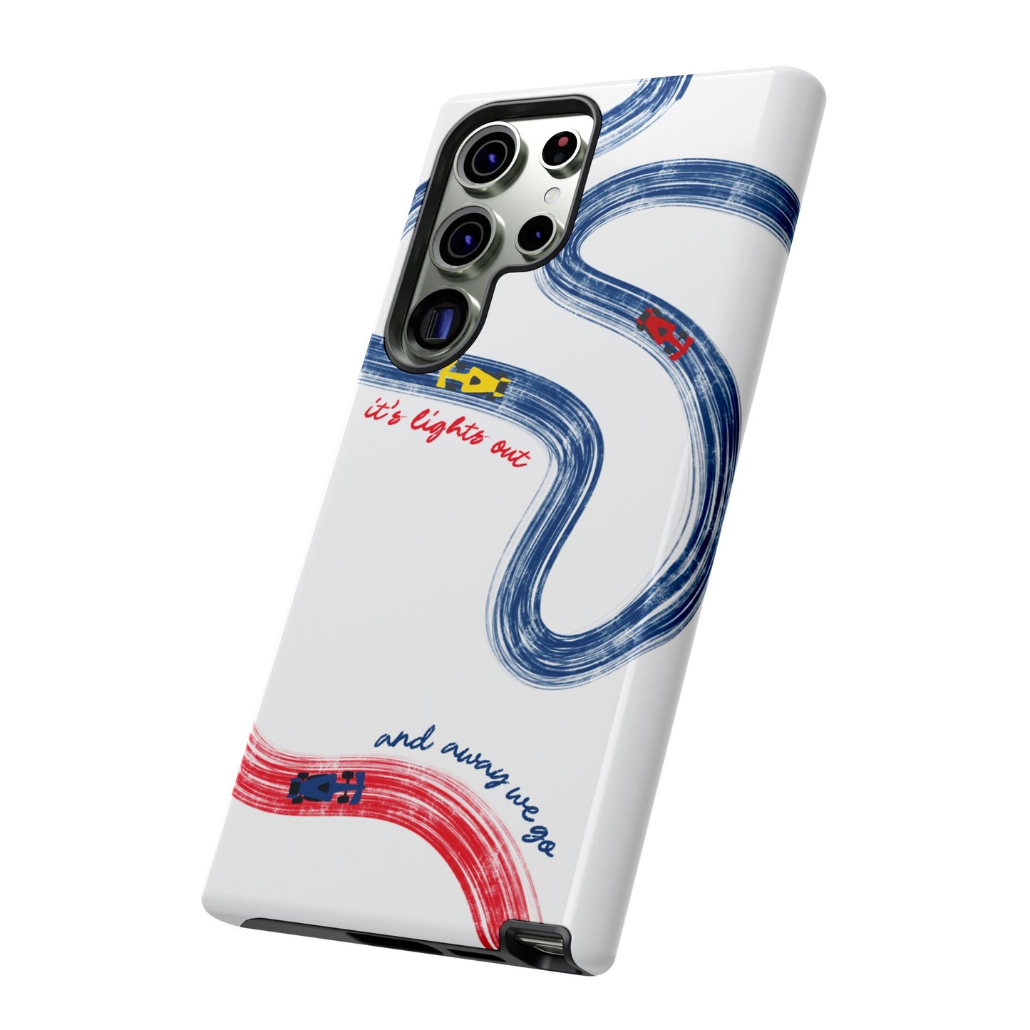 F1 Red Bull Racing Painted Track F1 Phone Case Design