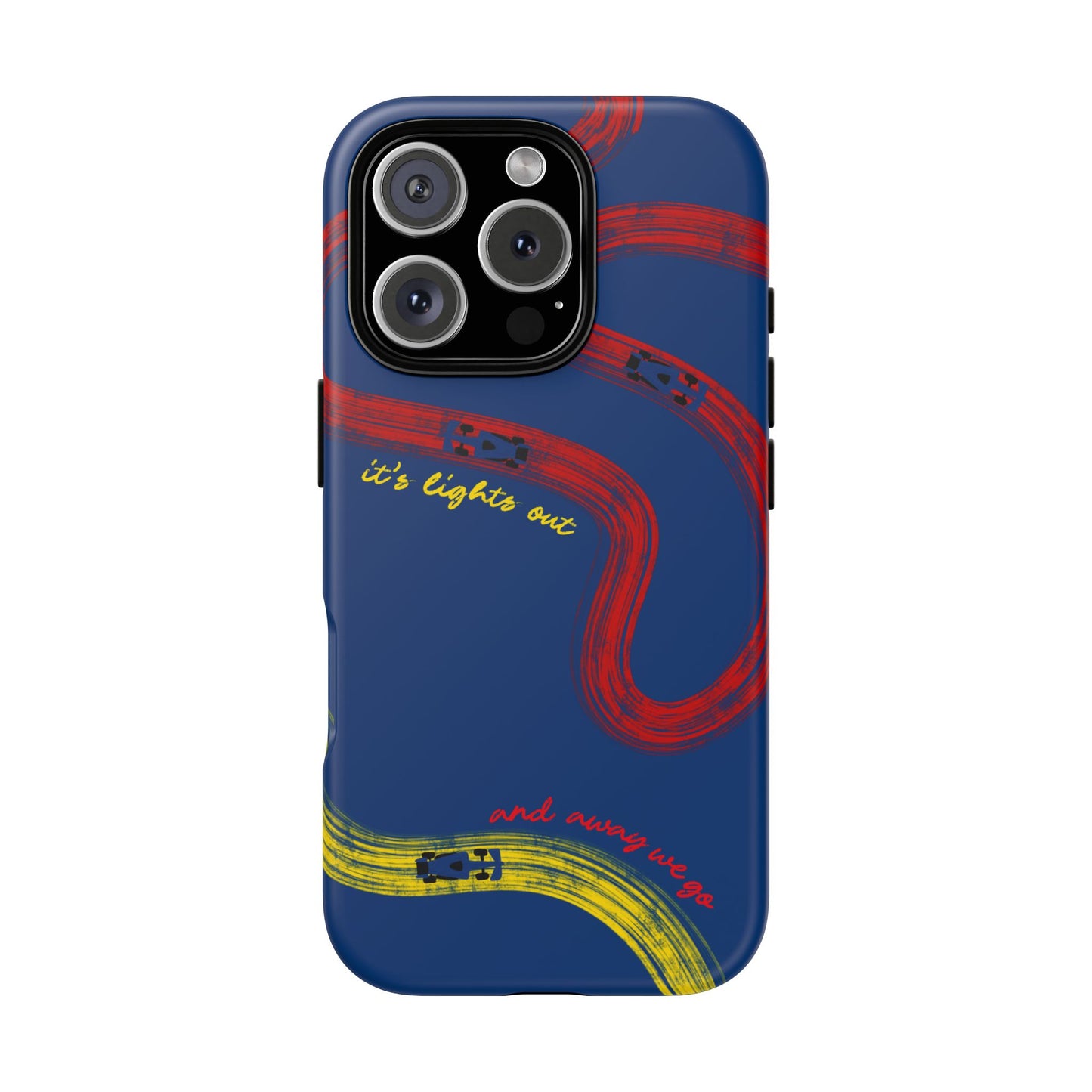 F1 Red Bull Racing Painted Track F1 Phone Case Design