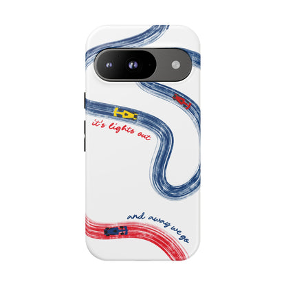F1 Red Bull Racing Painted Track F1 Phone Case Design