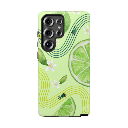 Green F1 Aston Martin and Lime Phone Case, Trendy F1 Gift, Formula 1 Gift, Cute Fruit F1 Phone Case, Unique Phone Case