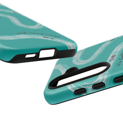 Mercedes F1 Phone Case Painted "its lights out and away we go", Trendy F1 Gift, Formula 1 Gift, Cute F1 Phone Case