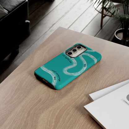 Mercedes F1 Phone Case Painted "its lights out and away we go", Trendy F1 Gift, Formula 1 Gift, Cute F1 Phone Case