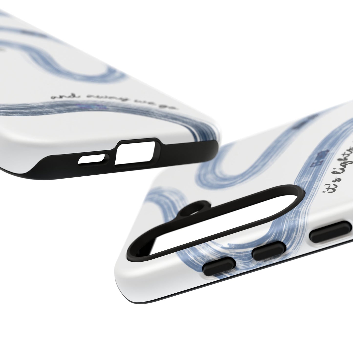 F1 Phone Case Blue Painted "its lights out and away we go", Trendy F1 Gift, Formula 1 Gift, Cute F1 Phone Case, Gift for F1 Fans