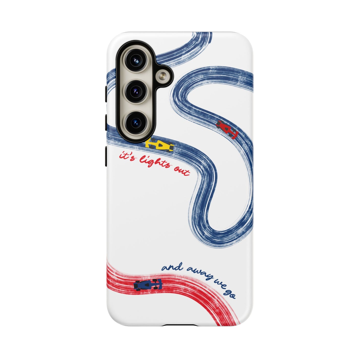 F1 Red Bull Racing Painted Track F1 Phone Case Design