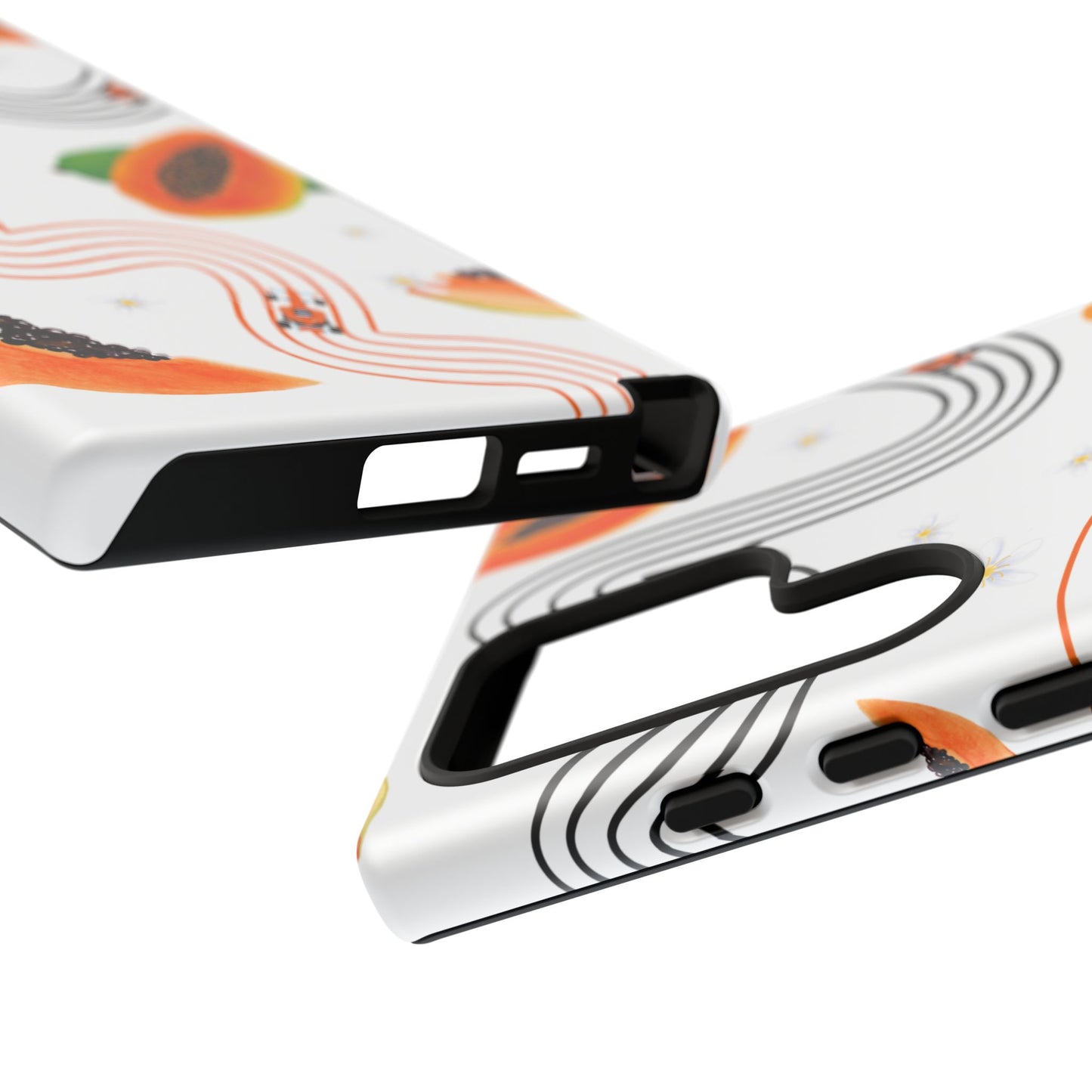 F1 McLaren and Papaya Phone Case , Trendy F1 Gift, Formula 1 Gift, Cute Fruit F1 Phone Case, Unique Phone Case