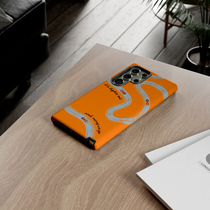 F1 Phone Case McLaren Painted "its lights out and away we go", Trendy F1 Gift, Formula 1 Gift, Cute F1 Phone Case, Phone Case