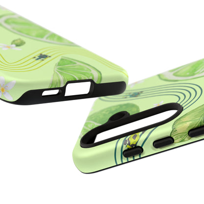 Green F1 Aston Martin and Lime Phone Case, Trendy F1 Gift, Formula 1 Gift, Cute Fruit F1 Phone Case, Unique Phone Case