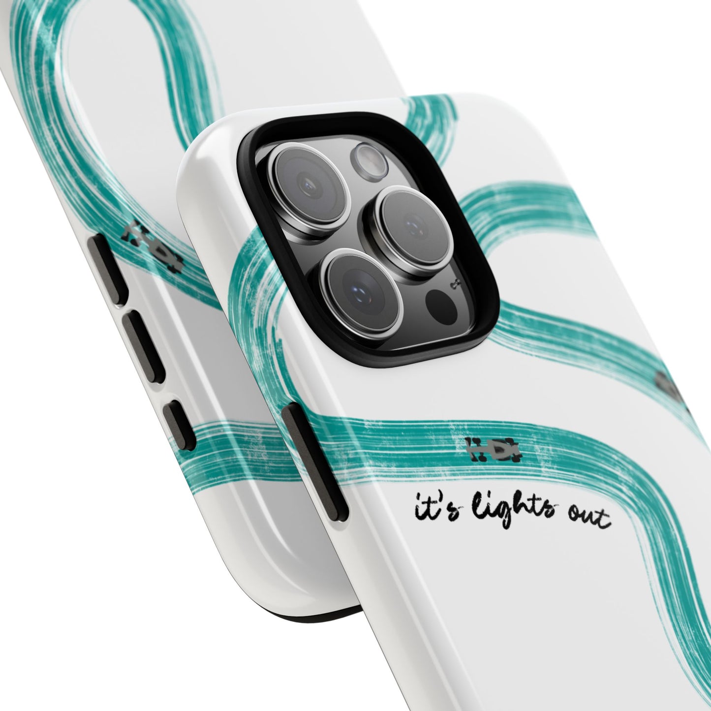 Mercedes F1 Phone Case Painted "its lights out and away we go", Trendy F1 Gift, Formula 1 Gift, Cute F1 Phone Case