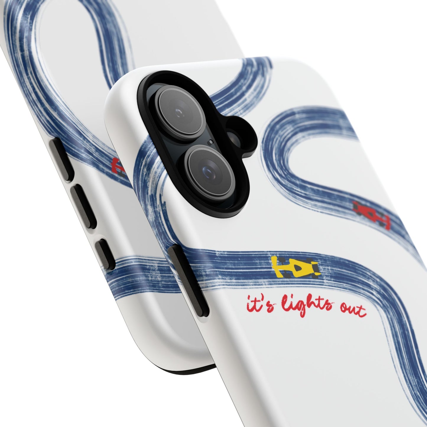 F1 Red Bull Racing Painted Track F1 Phone Case Design