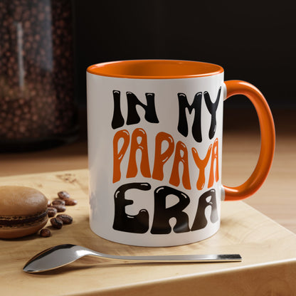F1 McLaren In My Papaya Era Colored Mug_Accent Coffee Mug (11, 15oz)