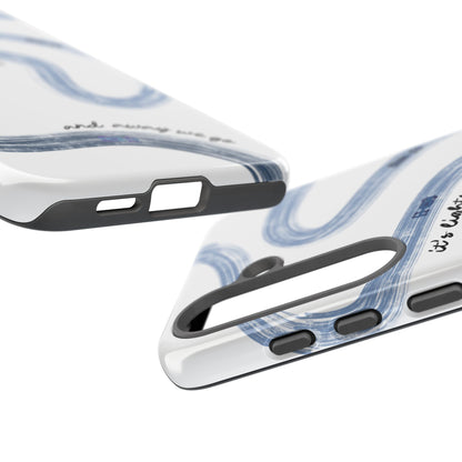F1 Phone Case Blue Painted "its lights out and away we go", Trendy F1 Gift, Formula 1 Gift, Cute F1 Phone Case, Gift for F1 Fans