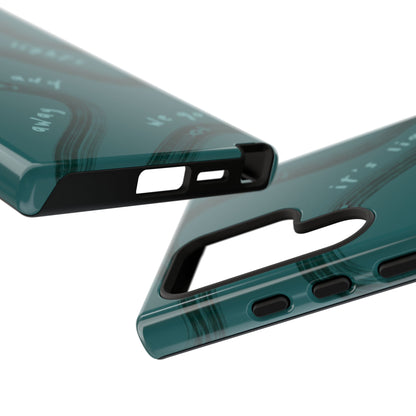 Teal Lights Out F1 Phone Case Design, Trendy F1 Gift, Formula 1 Gift, Cute F1 Phone Case, Unique Formula One Phone Case