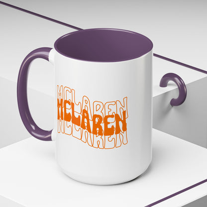 F1 McLaren In My Papaya Era Colored Mug_Accent Coffee Mug (11, 15oz)