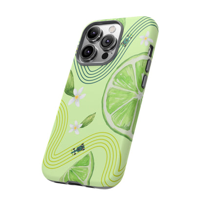 Green F1 Aston Martin and Lime Phone Case, Trendy F1 Gift, Formula 1 Gift, Cute Fruit F1 Phone Case, Unique Phone Case
