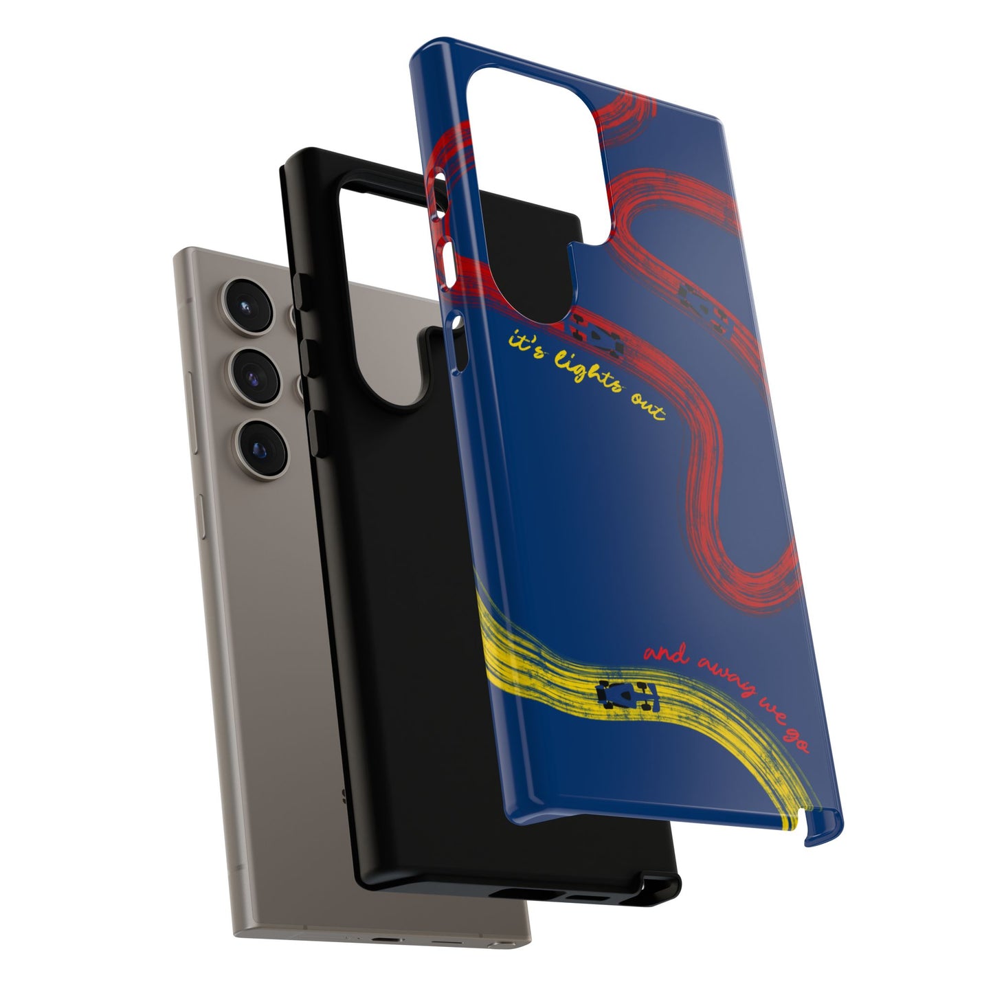 F1 Red Bull Racing Painted Track F1 Phone Case Design