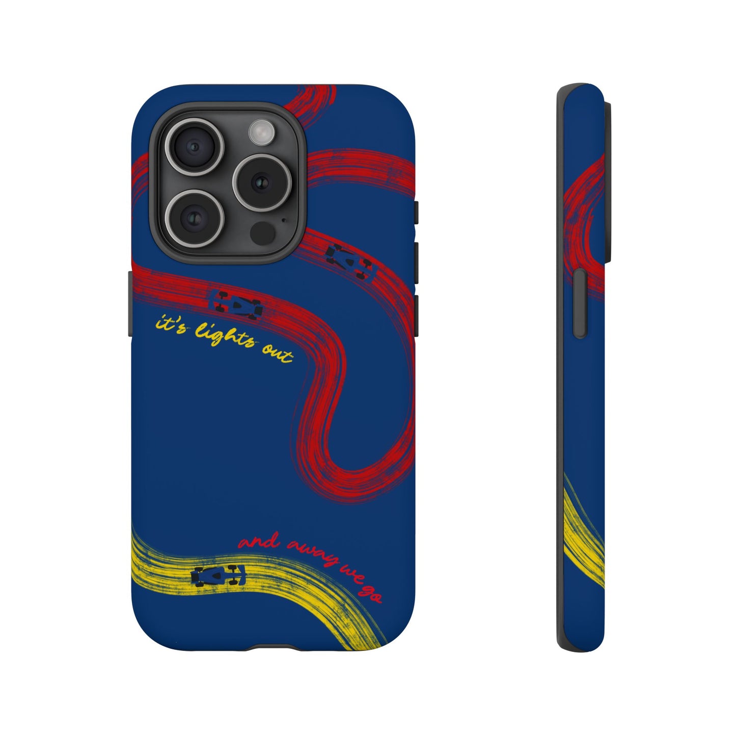 F1 Red Bull Racing Painted Track F1 Phone Case Design