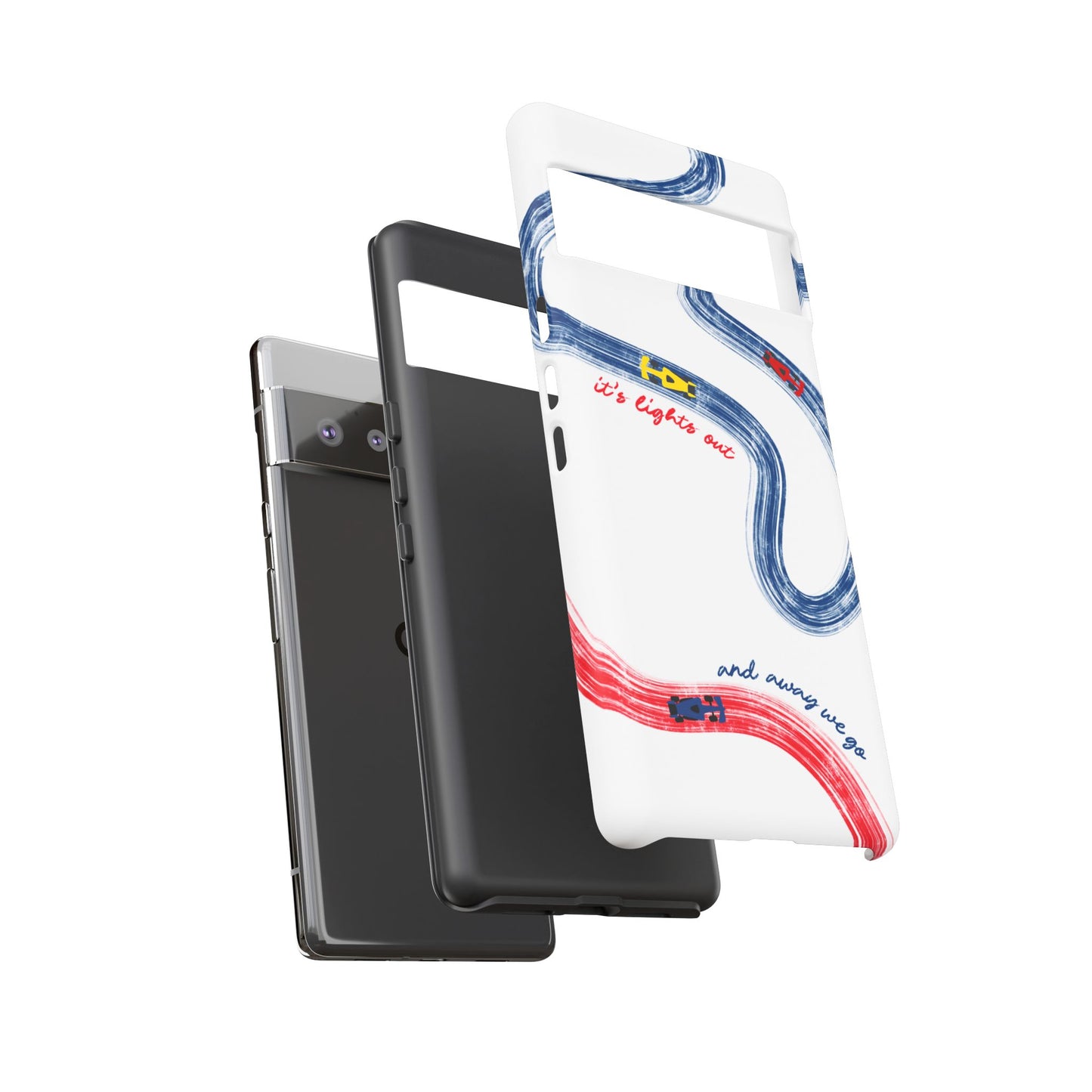 F1 Red Bull Racing Painted Track F1 Phone Case Design