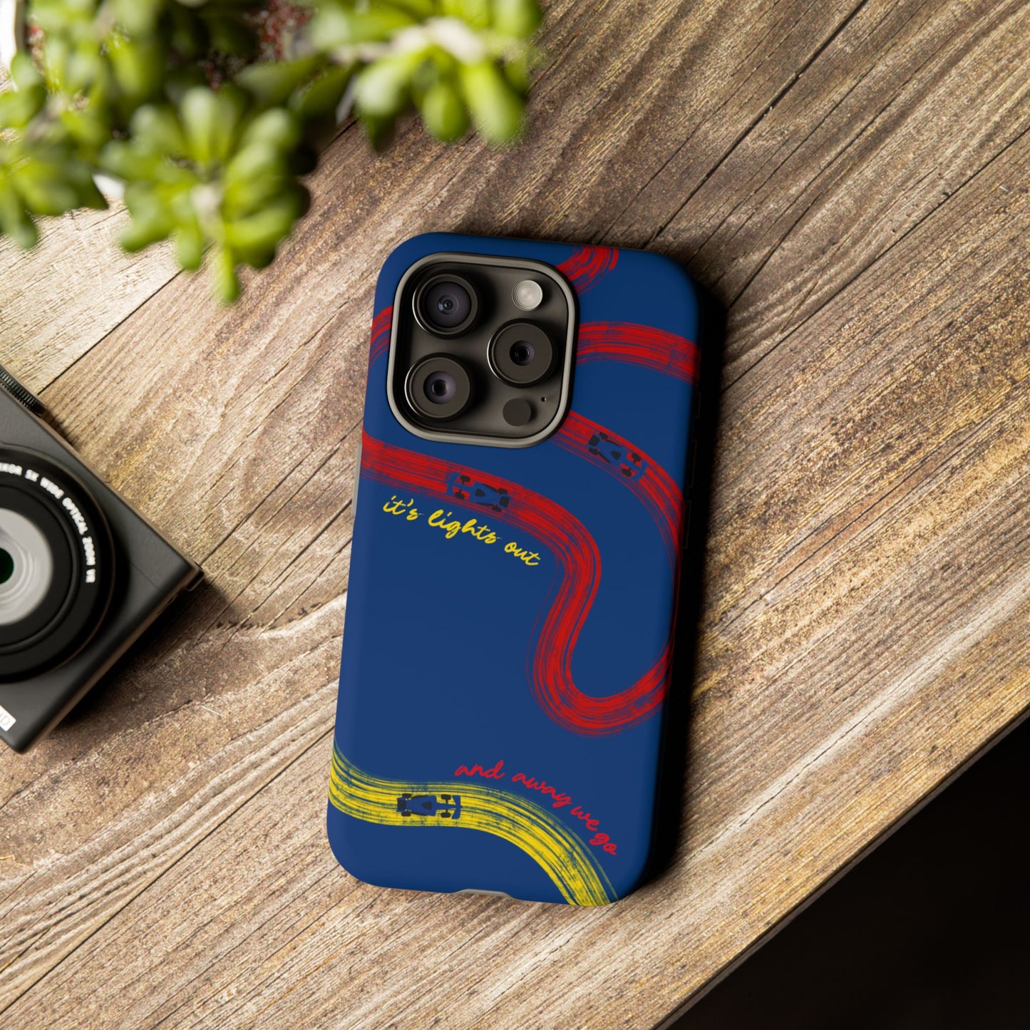 F1 Red Bull Racing Painted Track F1 Phone Case Design