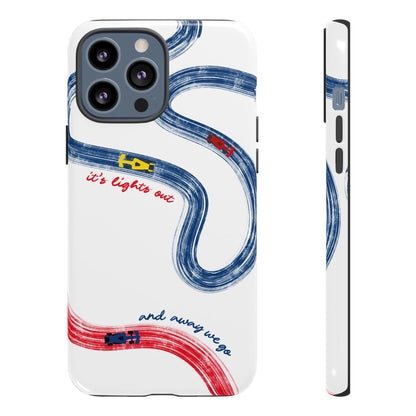 F1 Red Bull Racing Painted Track F1 Phone Case Design