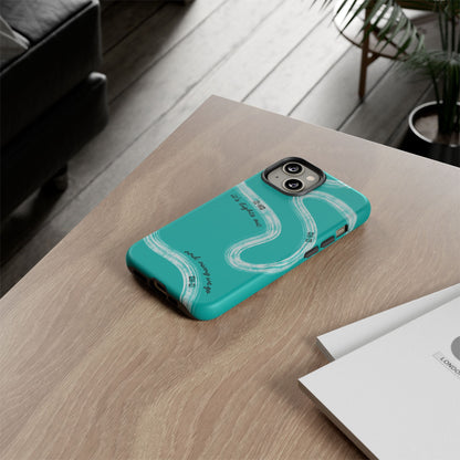 Mercedes F1 Phone Case Painted "its lights out and away we go", Trendy F1 Gift, Formula 1 Gift, Cute F1 Phone Case