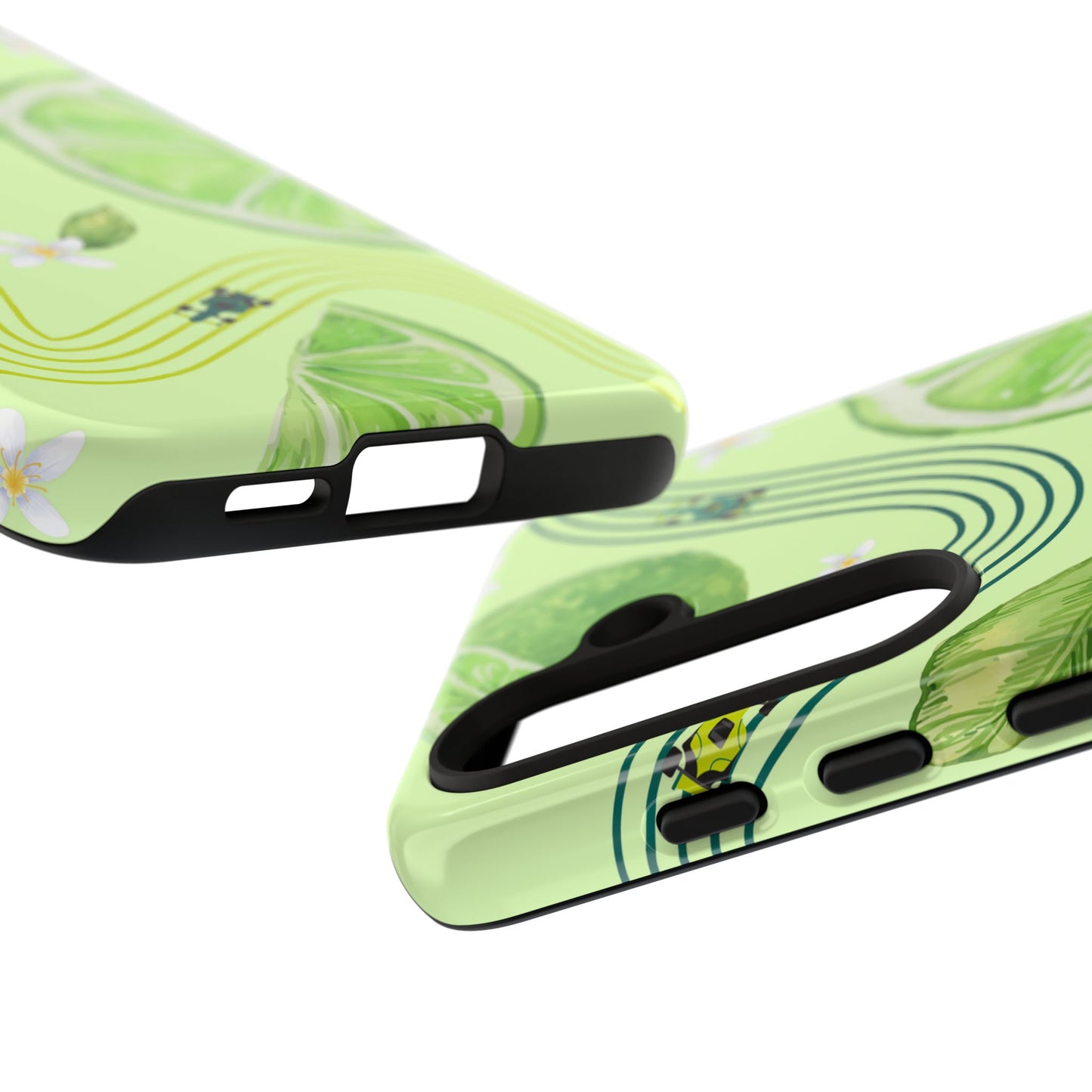 Green F1 Aston Martin and Lime Phone Case, Trendy F1 Gift, Formula 1 Gift, Cute Fruit F1 Phone Case, Unique Phone Case