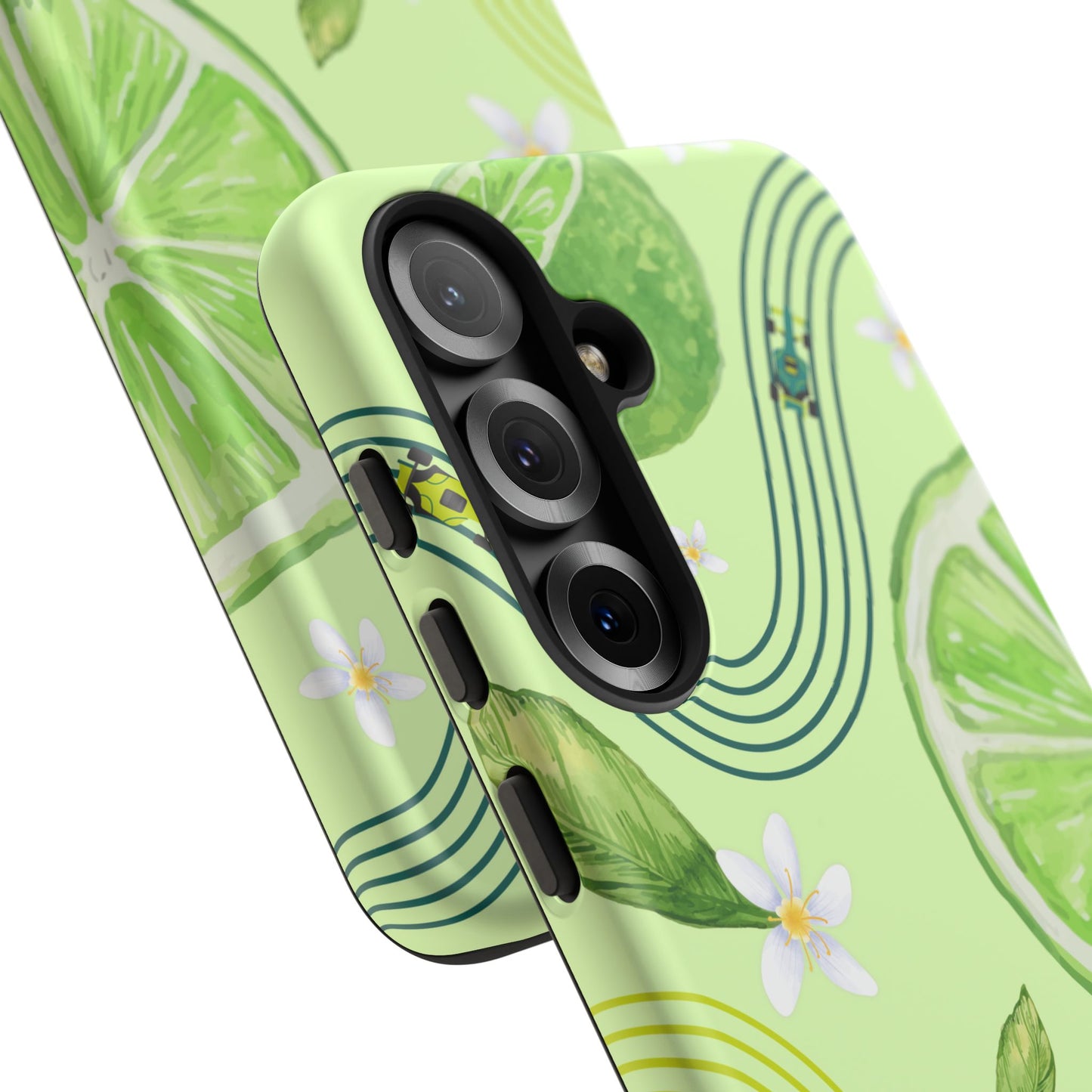 Green F1 Aston Martin and Lime Phone Case, Trendy F1 Gift, Formula 1 Gift, Cute Fruit F1 Phone Case, Unique Phone Case