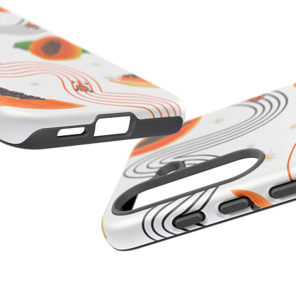 F1 McLaren and Papaya Phone Case , Trendy F1 Gift, Formula 1 Gift, Cute Fruit F1 Phone Case, Unique Phone Case