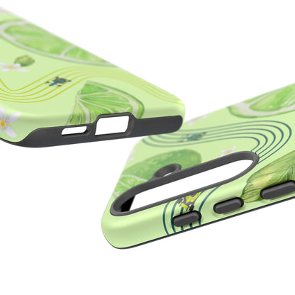 Green F1 Aston Martin and Lime Phone Case, Trendy F1 Gift, Formula 1 Gift, Cute Fruit F1 Phone Case, Unique Phone Case