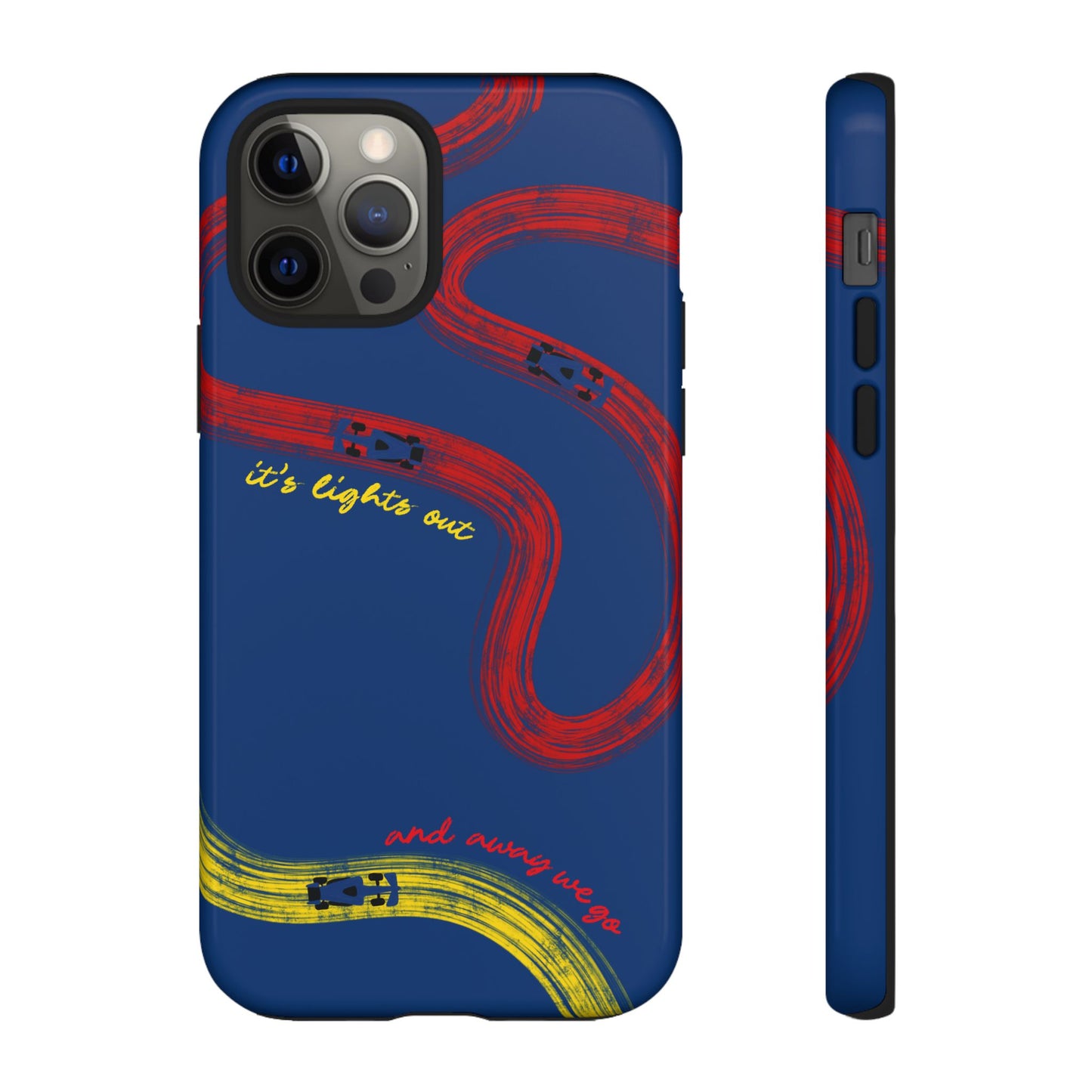 F1 Red Bull Racing Painted Track F1 Phone Case Design