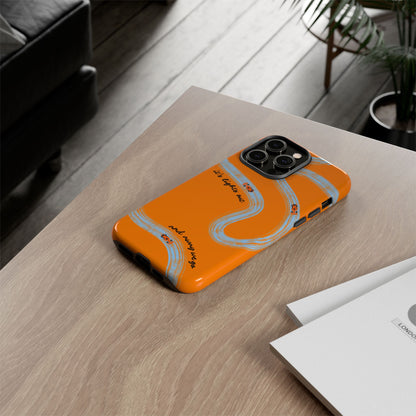 F1 Phone Case McLaren Painted "its lights out and away we go", Trendy F1 Gift, Formula 1 Gift, Cute F1 Phone Case, Phone Case