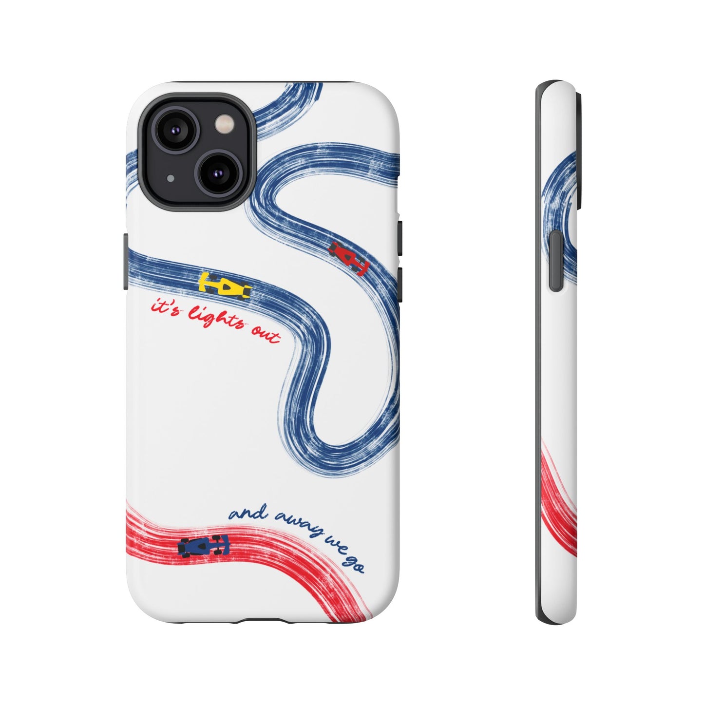 F1 Red Bull Racing Painted Track F1 Phone Case Design
