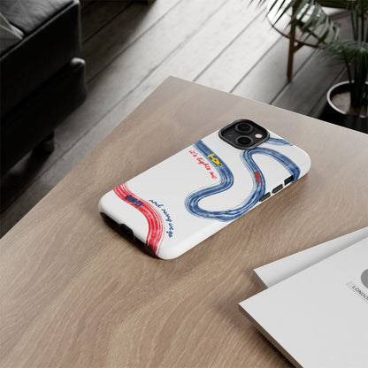 F1 Red Bull Racing Painted Track F1 Phone Case Design