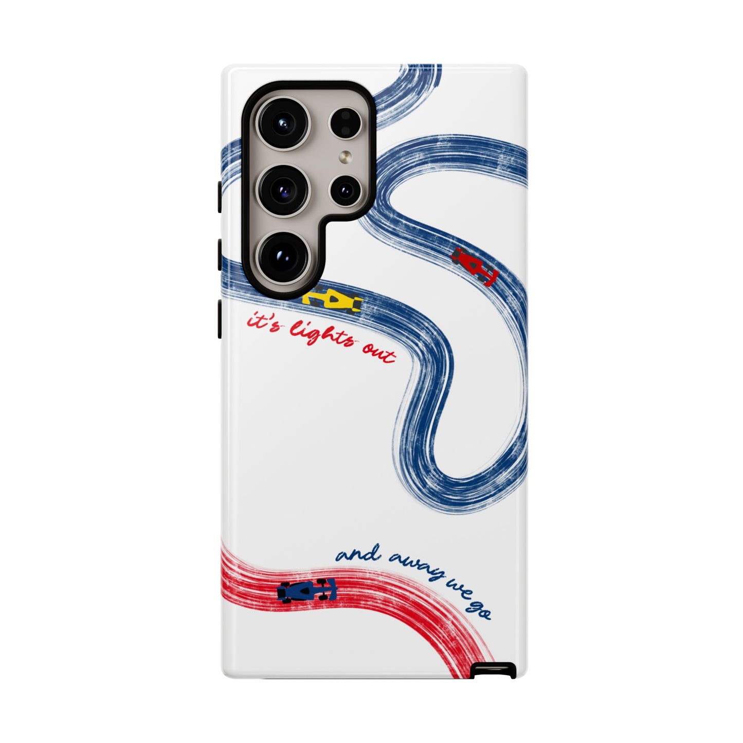 F1 Red Bull Racing Painted Track F1 Phone Case Design